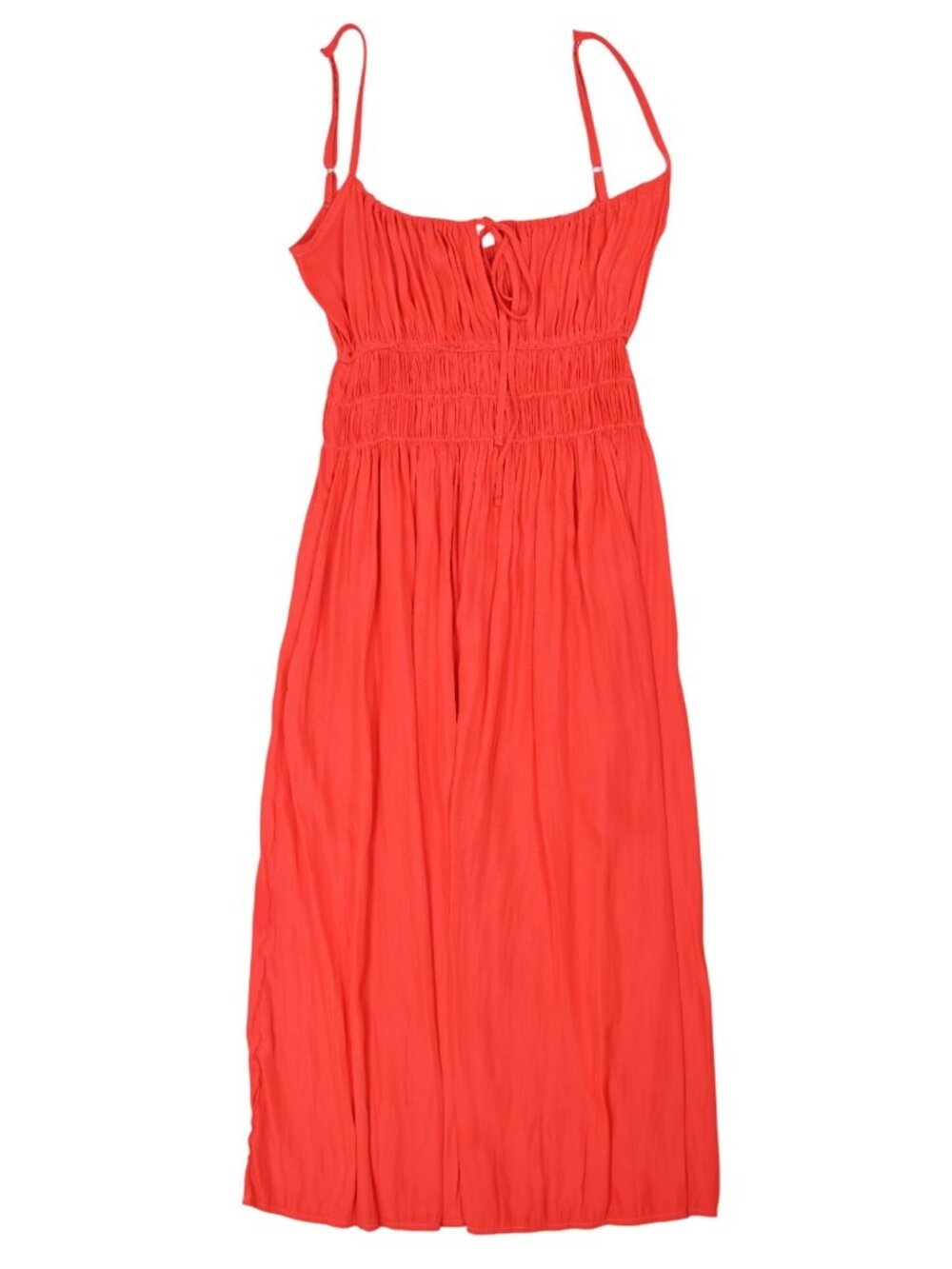 Ciao Lucia Gabriella Sleeveless Smocked Dress In Chili